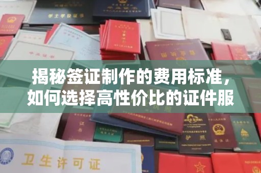 空港揭秘签证制作的费用标准，如何选择高性价比的证件服务